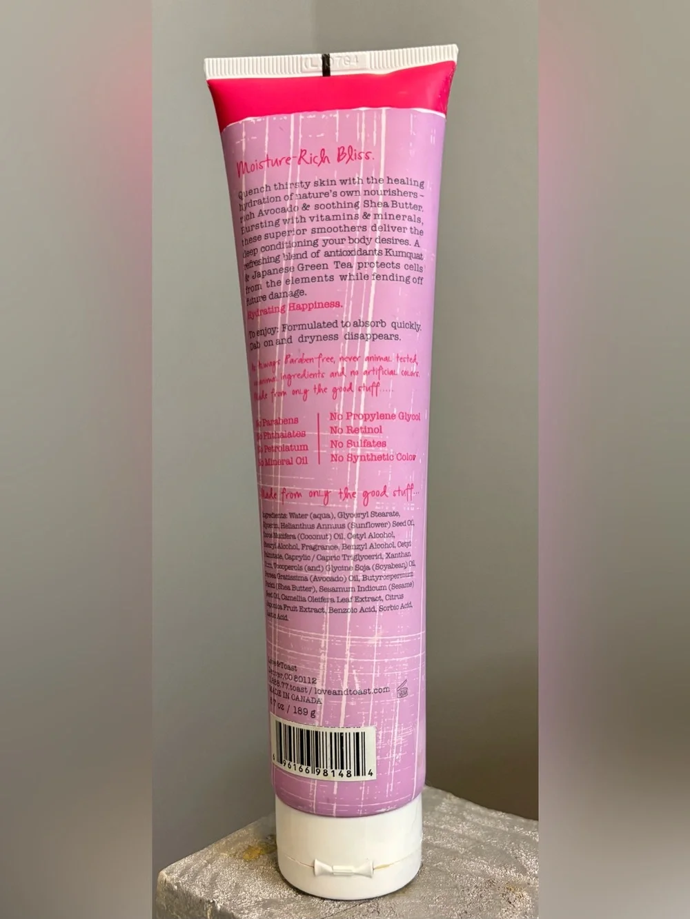 Bath & Body Works Love & Toast Persimmon Plum Body Lotion - Pink